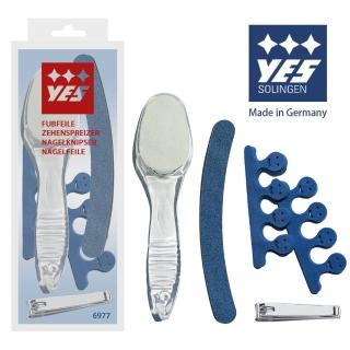 【YES 德悅氏】德國進口 腳部保養組合含指甲剪(26cm)