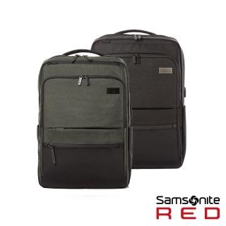 【Samsonite RED】BLUNTES 多功能通勤休閒筆電後背包15.6吋(兩色可選)