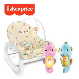 【Fisher price 費雪】Sanrio安撫搖椅+費雪海馬