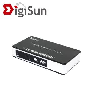 【DigiSun 得揚】VH712Z 4K2K HDMI一入二出分配器