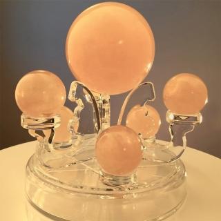 【珍寶閣】黃冰晶七星陣招財擺件(楊勝元老師加持)