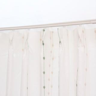 【NITORI 宜得利家居】蕾絲窗簾 窗紗 G CORAL YGR 150×176×1(CORAL 蕾絲窗簾 窗紗)