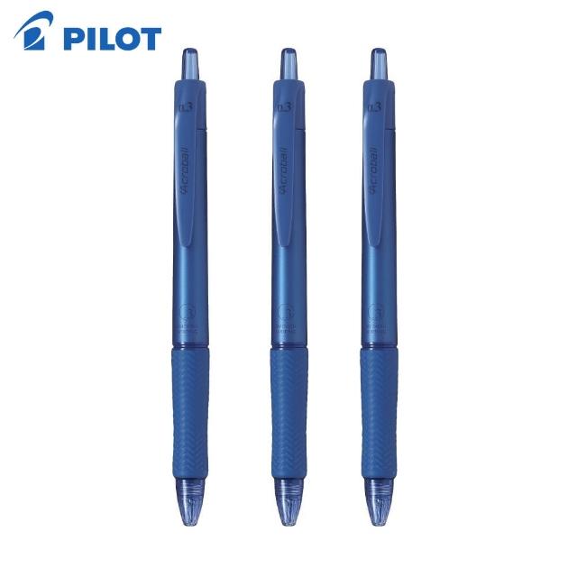 【PILOT 百樂】0.3 輕油筆T系列(3支1包)