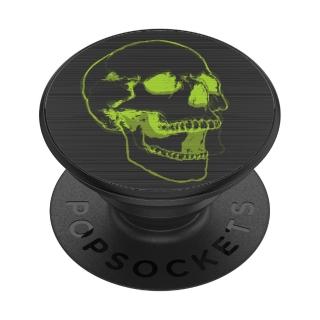 【PopSockets 泡泡騷】時尚手機氣囊伸縮支架 二代 可替換 美國 No.1(閃光骷髏)