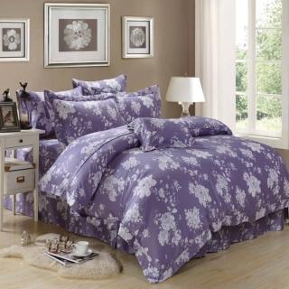 【情定巴黎】100%萊賽爾嫩柔天絲鋪棉兩用被床包組二選一(加大-贈*專用洗滌袋)