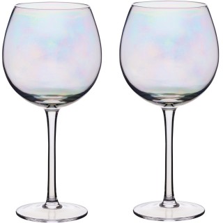 【KitchenCraft】圓肚紅酒杯2入(炫彩500ml)