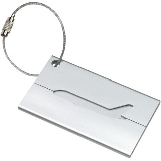 【REFLECTS】質感行李吊牌(飛機銀)