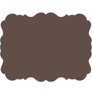 【EXCELSA】波紋餐墊(深棕)