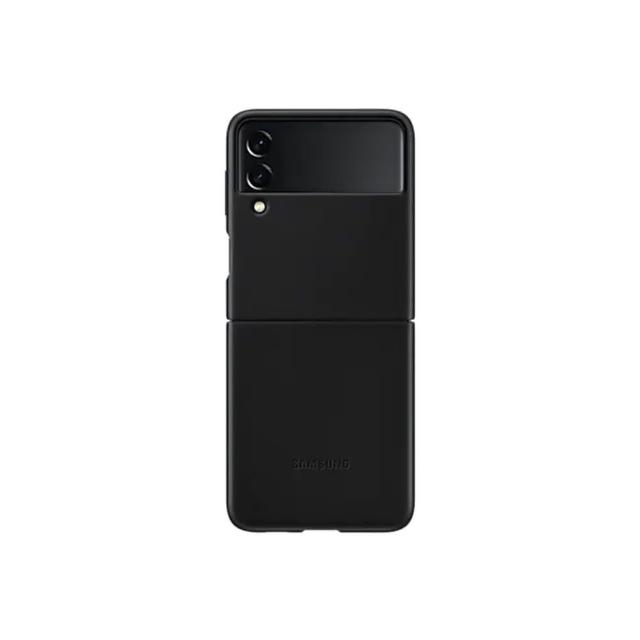 【Samsung 三星】Galaxy Z Flip3 5G 原廠皮革背蓋