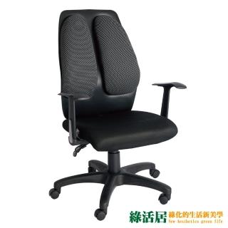 【綠活居】卡拉卡  時尚雙色多功能辦公椅(二色可選)