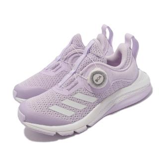 【adidas 愛迪達】慢跑鞋 ActiveFlex BOA K 童鞋 愛迪達 輕量 透氣 避震 中童 球鞋 紫 白(G58706)