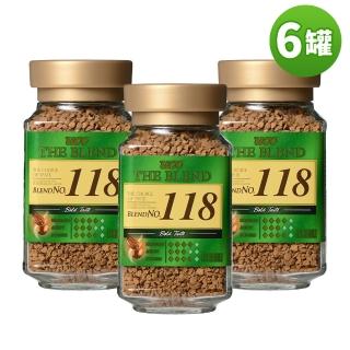 【UCC】118即溶咖啡x6罐組(100g/罐)