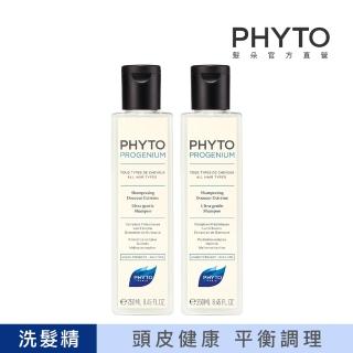 【PHYTO 髮朵】聰明平衡能量洗髮精250ml(2入)(所有頭皮)