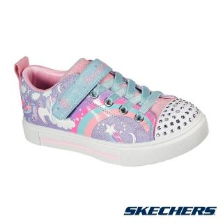 【SKECHERS】女童系列 燈鞋 TWINKLE SPARKS(314789LLVMT)