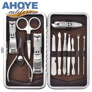 【AHOYE】專業美容指甲剪 12件套裝