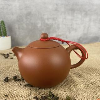 【陶說】小圓蛋壺 160cc台灣鶯歌陶藝之美(台灣製造 茶具 茶壺朱泥 紫砂 段泥 泡茶壺 茶杯)