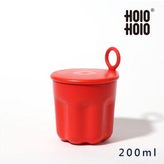 【Holoholo】Jelly Mini 果凍咖啡隨行保溫杯－小（200ml／蘋果紅）