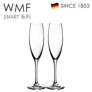 【WMF】德國進口玻璃水晶杯 SMART Flute Champagne 香檳杯170ml(2入組)