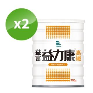 【益富】益力康高纖Plus營養均衡配方 750g*2罐(乳清蛋白+高纖)