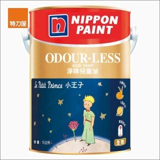 【特力屋】NIPPON PAINT 立邦漆 淨味兒童漆 百合白 5L