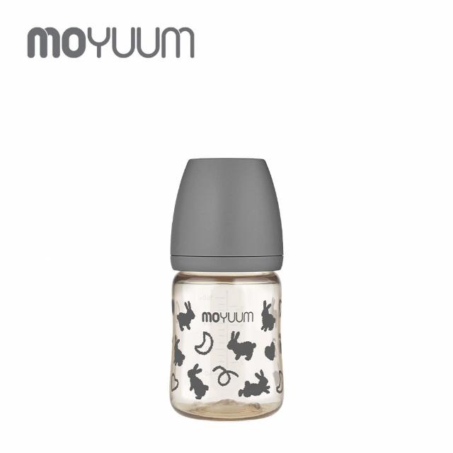 【MOYUUM】韓國 PPSU 設計款 寬口奶瓶 170ml(多款可選)
