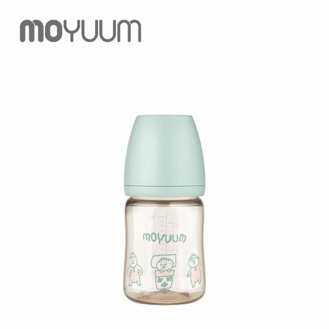 【MOYUUM】韓國 PPSU 設計款 寬口奶瓶 170ml(多款可選)