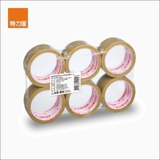 【特力屋】鹿頭牌PVC布紋膠帶橄欖綠48mmX14M-六卷