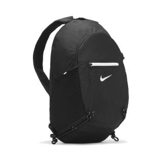 【NIKE 耐吉】後背包 Stash Backpack 男女款 輕巧 可收式 輕便 旅行 健身 雙肩背 黑 白(DB0635-010)