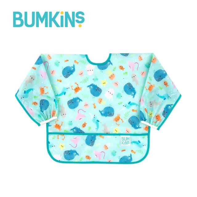 【Bumkins】防水長袖圍兜兜(多款可選)