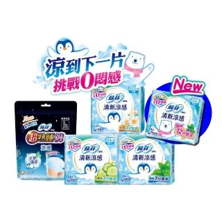 【Sofy 蘇菲】清新涼感薄荷/小黃瓜/洋甘菊 衛生棉箱購(23cm126片、25cm117片/29cm108片/35cm81片/褲型24片)