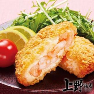 【上野物產】日本女生最愛 酥炸蝦仁排 x7包(160g±10%/2片/包)