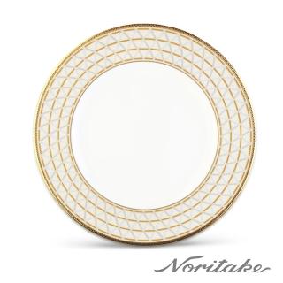 【NORITAKE】芎頂虹光金邊-展示盤24.5CM