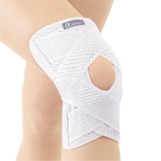 【ALPHAX】日本製 醫生系列 雙 V 固定透氣護膝(3L)