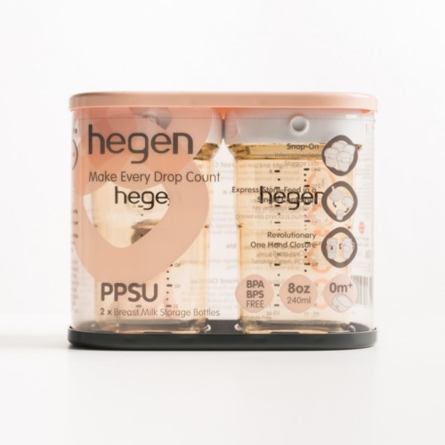 【hegen】金色奇蹟PPSU多功能萬用瓶(雙瓶組-240ml)