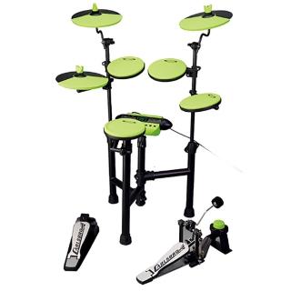 【CARLSBRO】CSD130A 綠色折疊式電子鼓/五鼓三鈸/原廠公司貨(CSD130A綠色折疊式電子鼓)