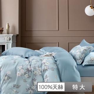【貝兒居家寢飾生活館】60支100%天絲兩用被床包組(特大雙人/多款任選)