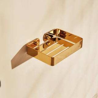 【帕斯特收納生活】歐風304不鏽鋼壁掛肥皂置物架 香皂瀝水架(小號)