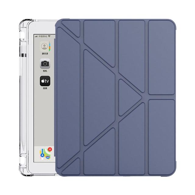 【YUNMI】iPad Air6/Air5/Air4 10.9吋 變形金剛保護殼 Y折支架 智慧休眠 筆槽 保護套(A2899 A2588 A2324)