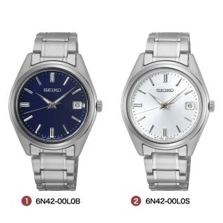 【SEIKO 精工】都會時尚石英女錶-36mm(2款可選)