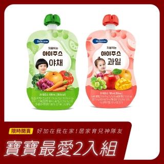 【BEBECOOK 寶膳】嬰幼兒果汁 2入組(嬰幼兒果汁)