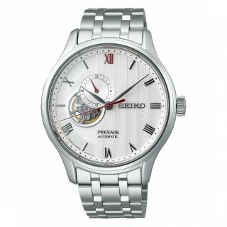 【SEIKO 精工】PRESAGE系列4R39機芯旋入式透視背蓋41.8mm(SSA443J1/4R39-00W0S)