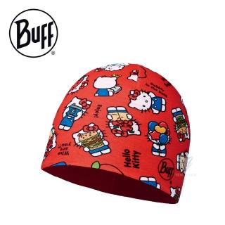 【BUFF】BF113207 HELLO KITTY-兒童Polar雙層保暖帽-野餐野餐(Polar帽/雙層保暖/透氣/hello kitty)