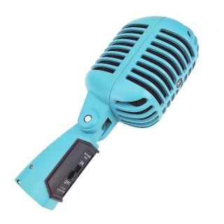 【JYC Music】最新款KB-81TF復古經典麥克風組-含直立支架/5米麥克風線/經典碧藍色(KB-81TF經典麥克風)