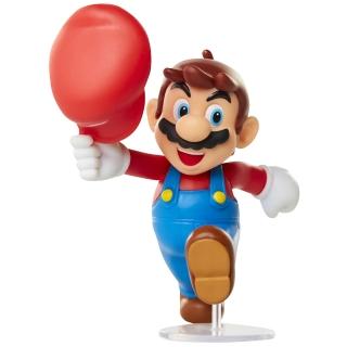 【Nintendo 任天堂】2.5吋公仔-脫帽瑪利歐
