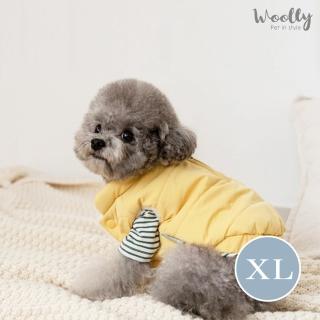 【WOOLLY】棉花糖立領內刷毛狗狗背心-XL(寵物衣服/狗狗衣服)