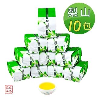 【龍源茶品】春綵蝶舞梨山極品手採清香烏龍茶葉150gx10包(共2.5斤;附提袋;春茶;生青茶;無焙火;無發酵)