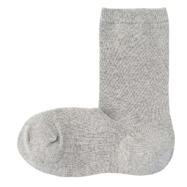 【MUJI 無印良品】女棉混足口寬鬆舒適直角襪(共15色)