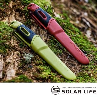 【MORAKNIV】不鏽鋼直刀 附打火石 Companion Spark(戶外直刀 求生野營刀 多功能露營刀 登山直刀 莫拉刀)