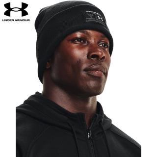 【UNDER ARMOUR】男 Project Rock毛帽_1365945-001(黑)