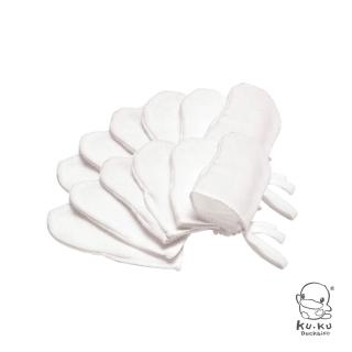 【KU.KU. 酷咕鴨】紗布指套刷(12入)